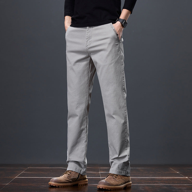 Comfortable chino pants for men with elastic waistband and practical pockets Lune London