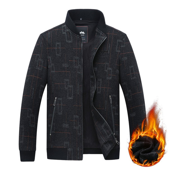Modern quilted jacket for men with particularly warm inner lining Amarae