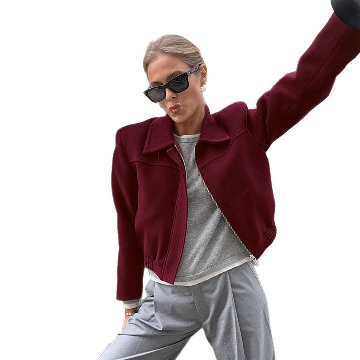 Fashionable short jacket for women with generous sleeves Lune London