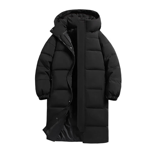 Ladies long down jacket with high collar and windproof properties Amarae
