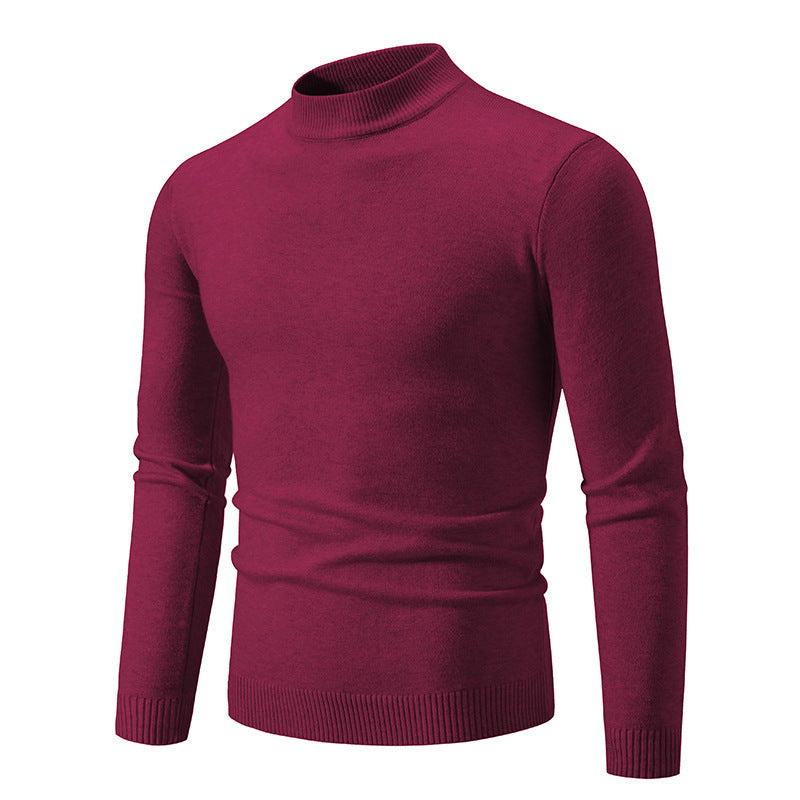 High quality cotton turtleneck sweater for men Lune London