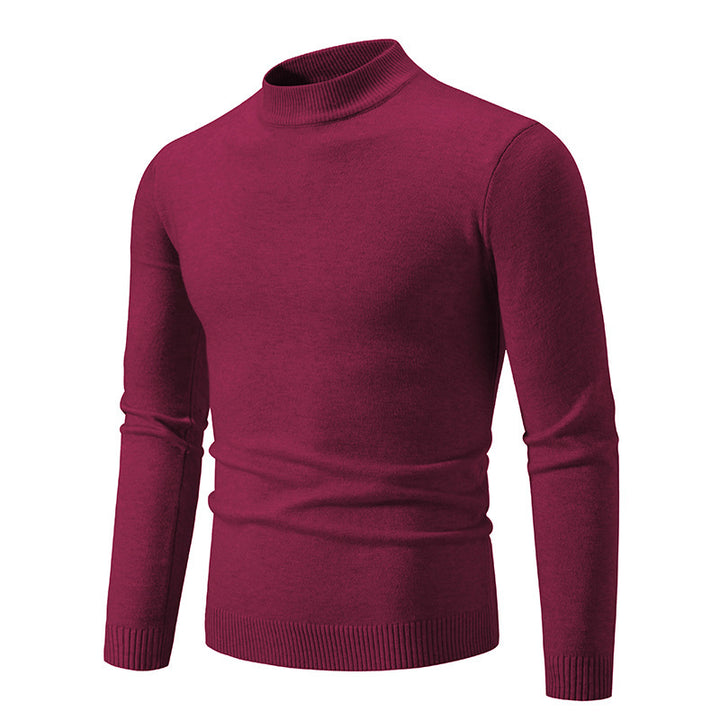 High quality cotton turtleneck sweater for men Lune London