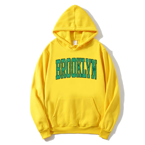 Women's Hoodie with Casual Brooklyn Print Chic & Stil