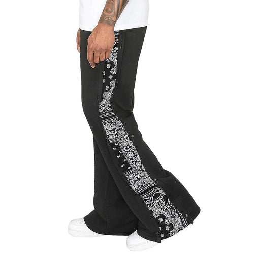 High-quality leisure pants for men with decorative print details Amarae