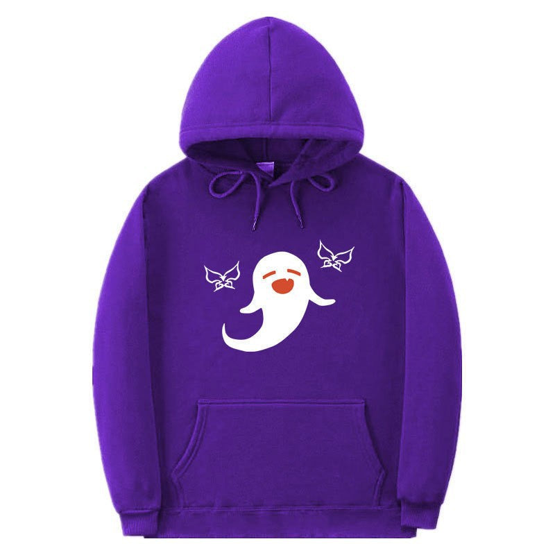 Women's Hoodie with Playful Ghost Design Chic & Stil