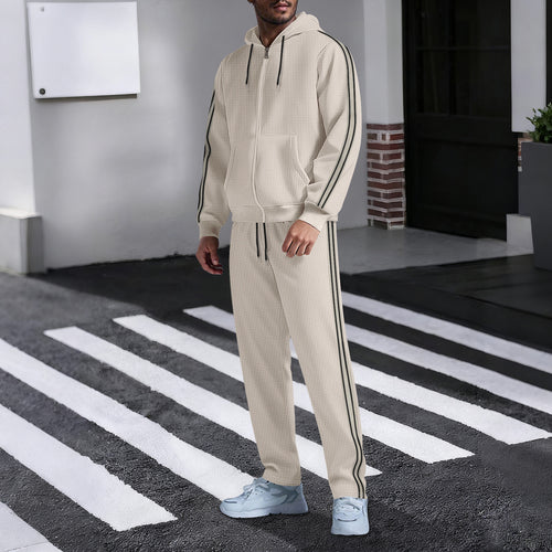 Men's hoodie sports set with side stripes Amarae