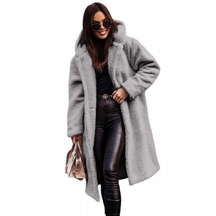 Ladies Oversized Cozy Chic Coat and Style