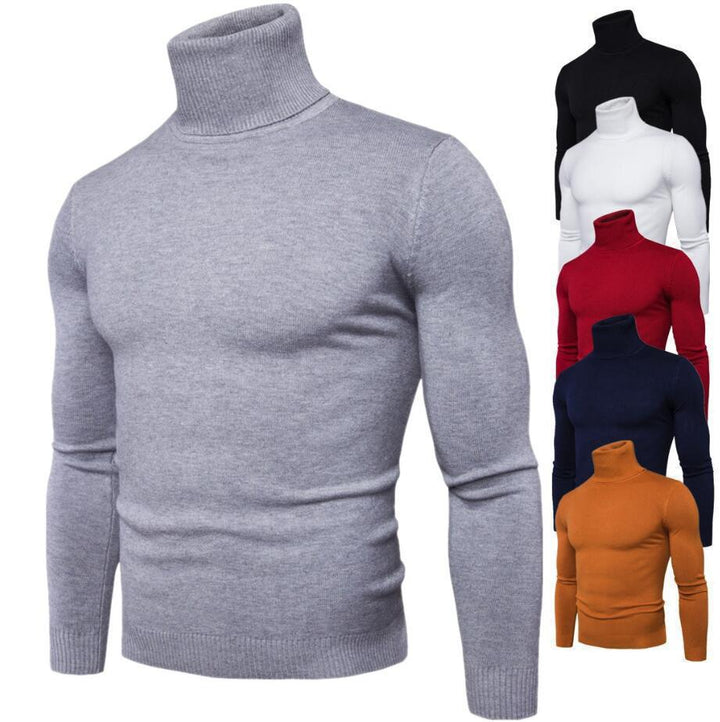 Men’s Merino Wool Turtleneck Sweater, Elegant & Comfortable | Lune London