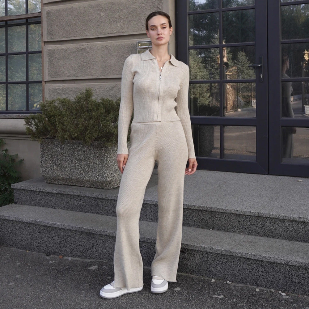 Salopette tendance pour femmes avec longue fermeture éclair Chic & Stil