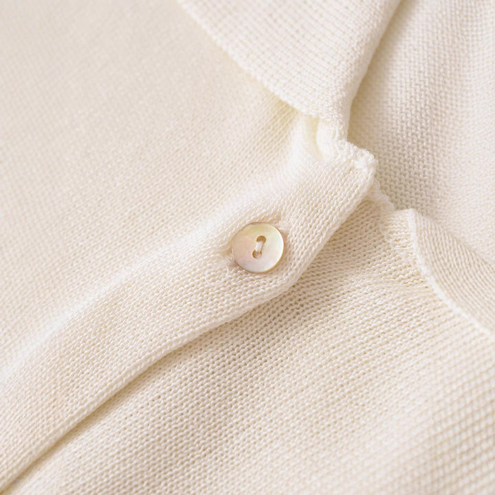 Ladies nice cardigan with oversized collar Lune London