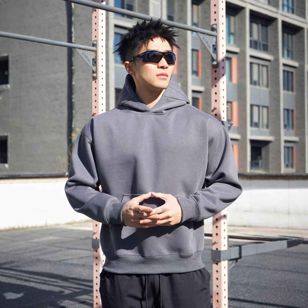 Hoodie for men in high-quality cotton material with a modern oversized fit Lune London