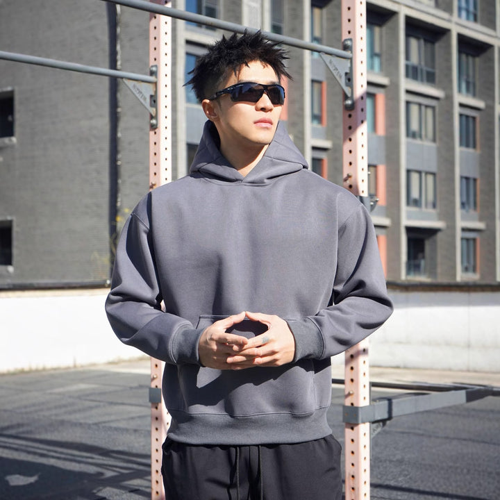 Hoodie for men in high-quality cotton material with a modern oversized fit Lune London