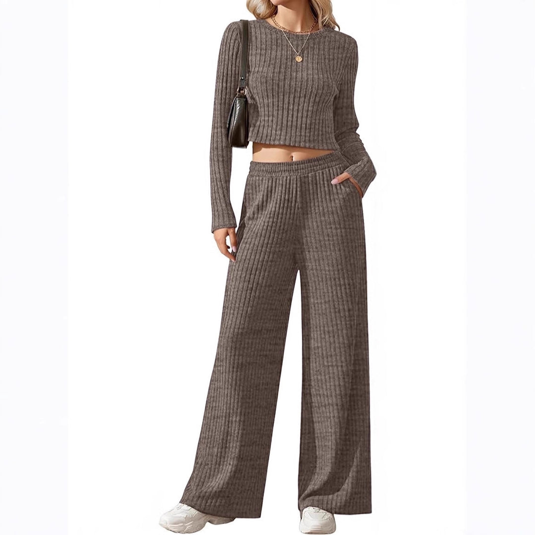 Ensemble en tricot élégant et décontracté pour femmes avec coupe ample Chic & Stil