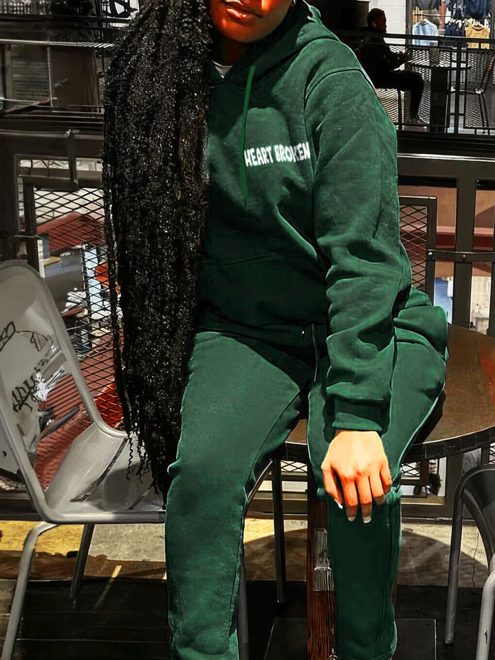 Ladies' hoodie set with unique bear pattern Lune London