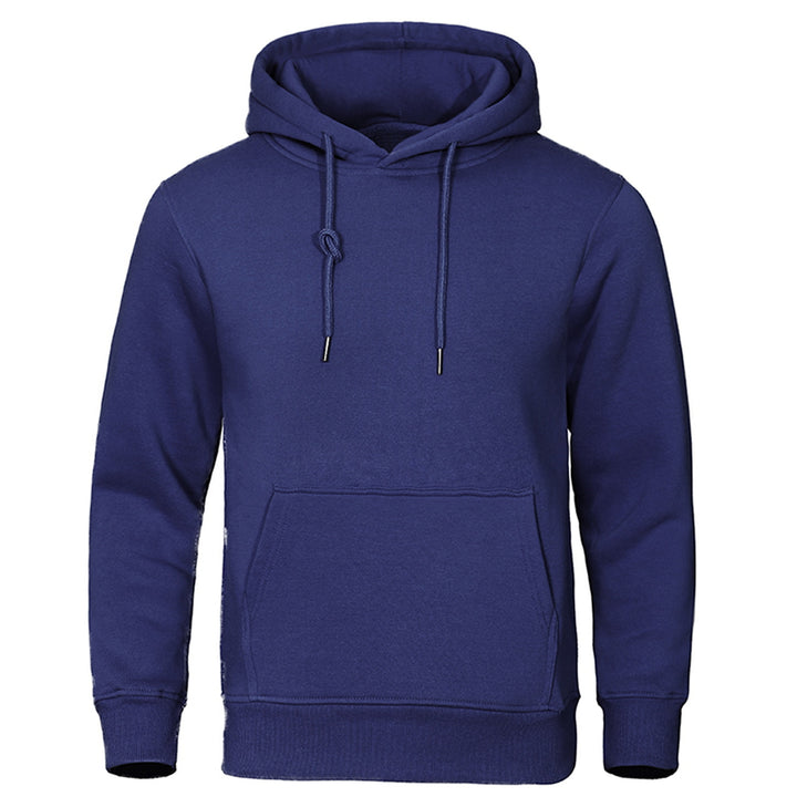 Men's hooded sweatshirt with soft inner lining and stylish details Amarae