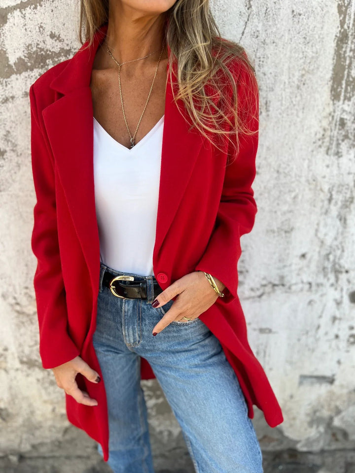 Ladies Elegant and Modern Long Chic Jacket
