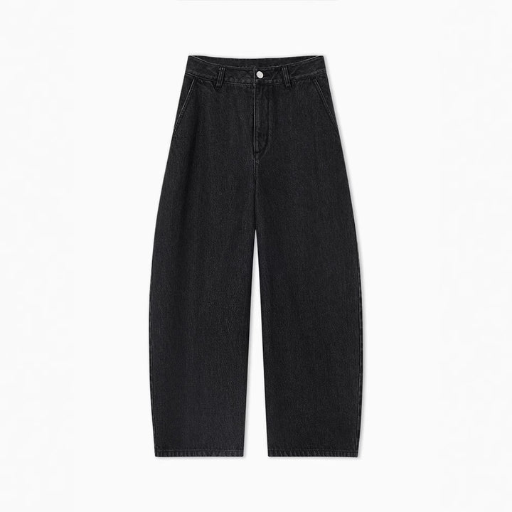 Jeans larges pour femmes à taille haute Chic & Stil
