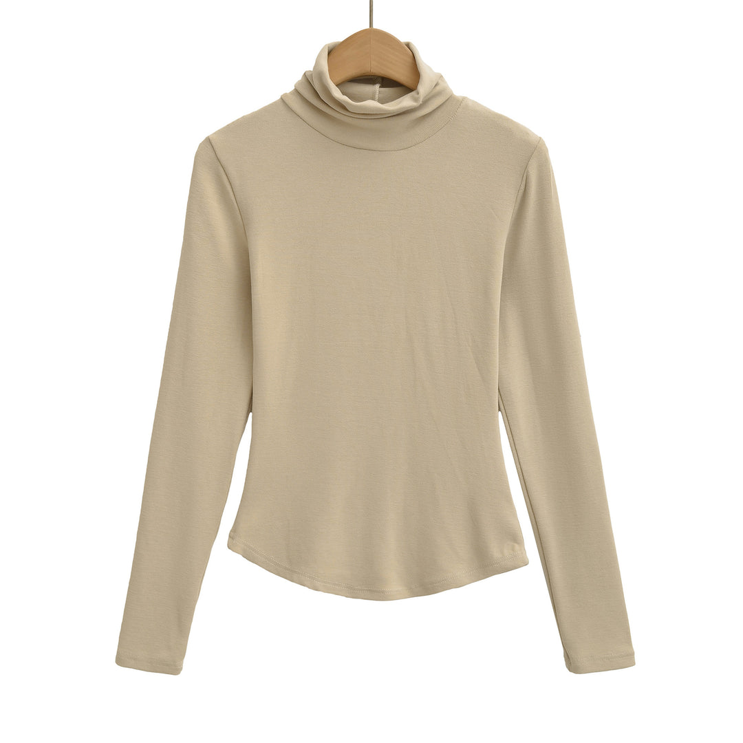 Lune London Women’s Long Sleeve T-Shirt with High Collar