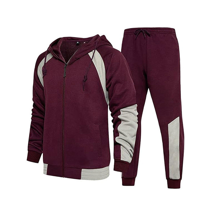 Men's sports top with functional zipper and elastic cuffs Lune London
