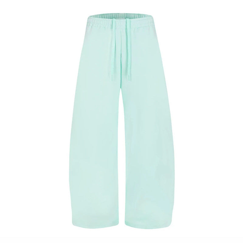 Women's Loose High-Waist Loungewear Pants with Drawstring and Wide Leg Amarae