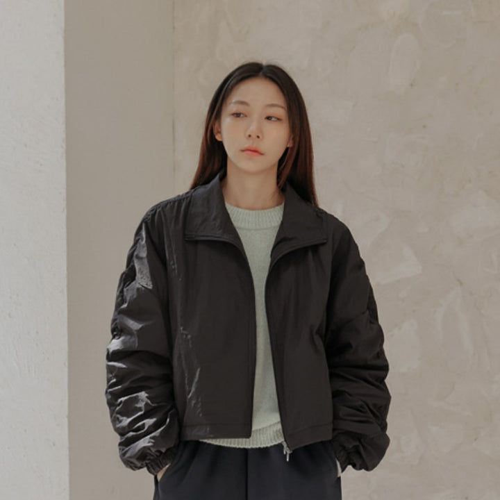 Women's trendy cropped transitional jacket Chic & Stil