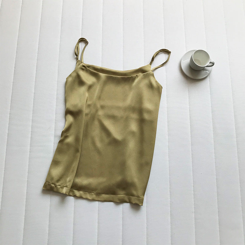 Ladies luxury satin top spaghetti Amarae