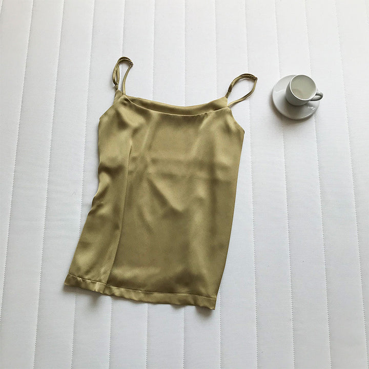 Ladies luxury satin top spaghetti Amarae