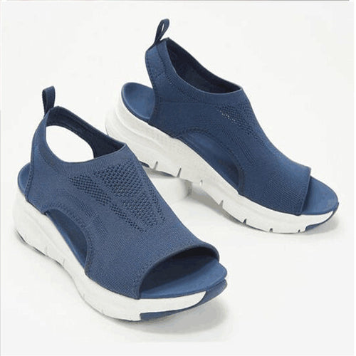 Sport sandals for women with a breathable knitted upper and a comfort sole Amarae