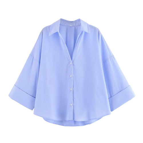 Blouse femme à coupe large et manches élégantes Chic & Stil