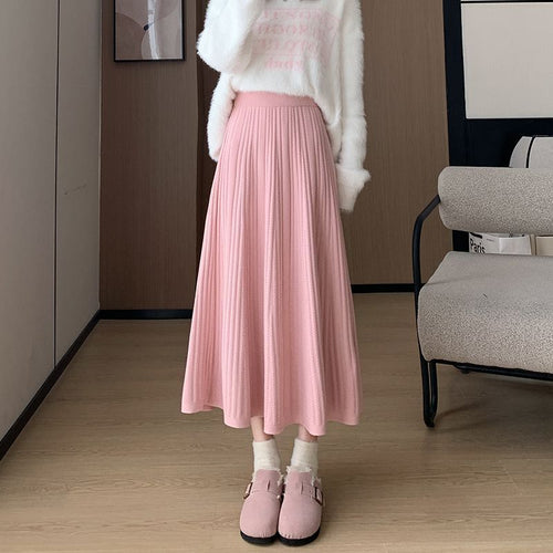 Jupe maxi plissée pour femmes Chic & Stil