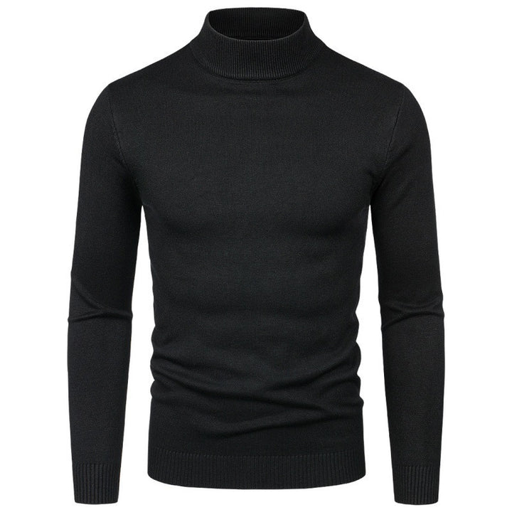 Elegant turtleneck sweater for men in fine cotton blend Lune London