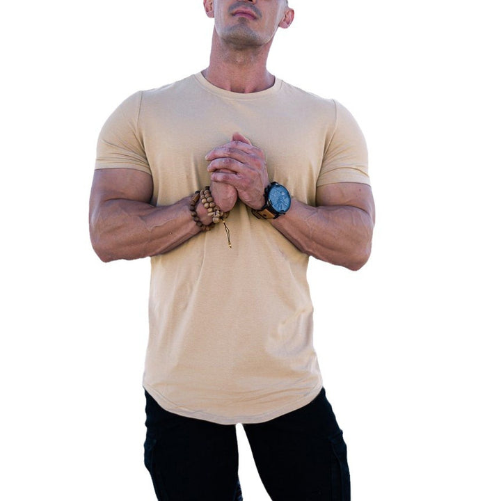 Slim fit t-shirt for men in breathable material Lune London