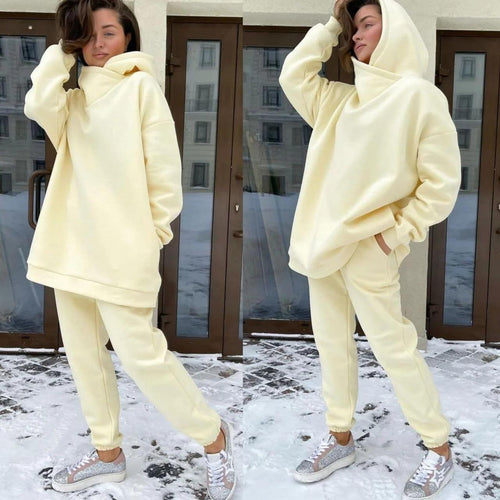 Oversized hoodie and jogger set for women Amarae