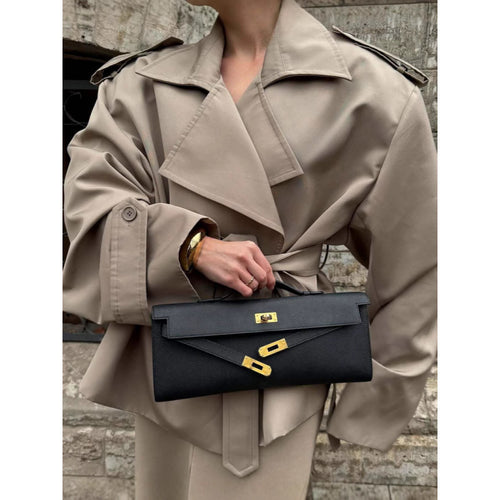 Women's trench coat with adjustable belt and stylish lapels Amarae