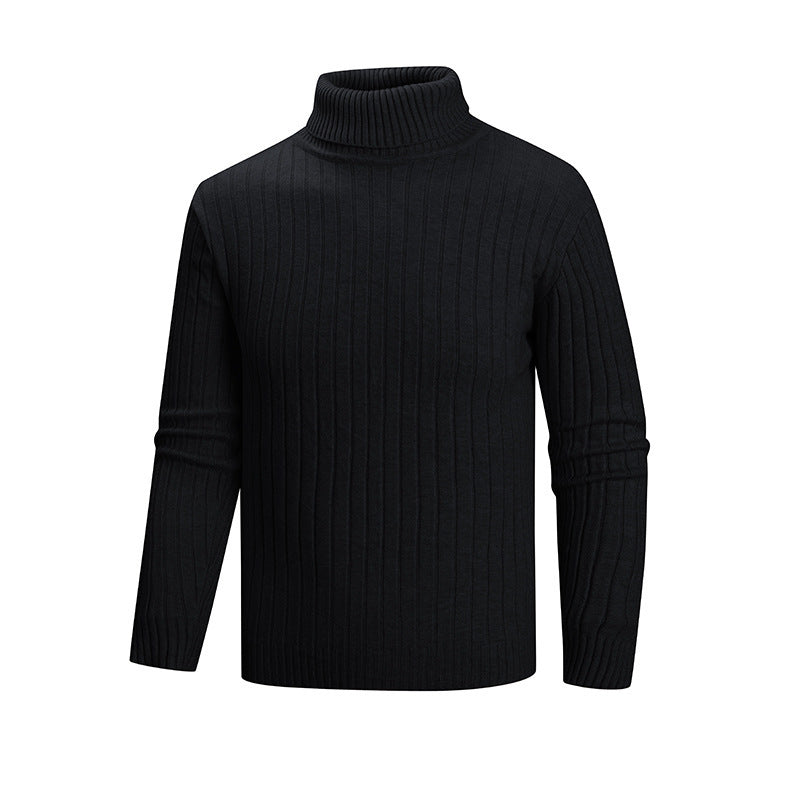 High-quality fine knit turtleneck sweater for men Lune London