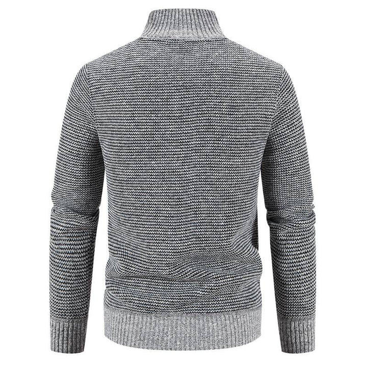Casual quilted jacket for men with knit sleeves Lune London