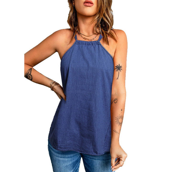 Women's lightweight summer top with spaghetti straps Amarae