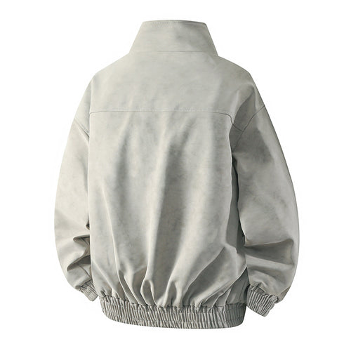 Men's transitional jacket with high collar and revitalizing lining Amarae