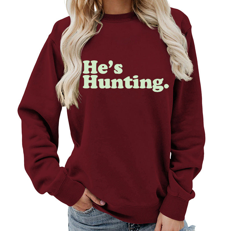 Sweat-shirt pour femmes avec lettrage moderne et coupe décontractée Chic & Stil