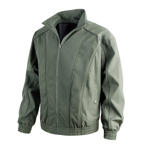 Leisure jacket for men with stand-up collar and elastic waist Amarae