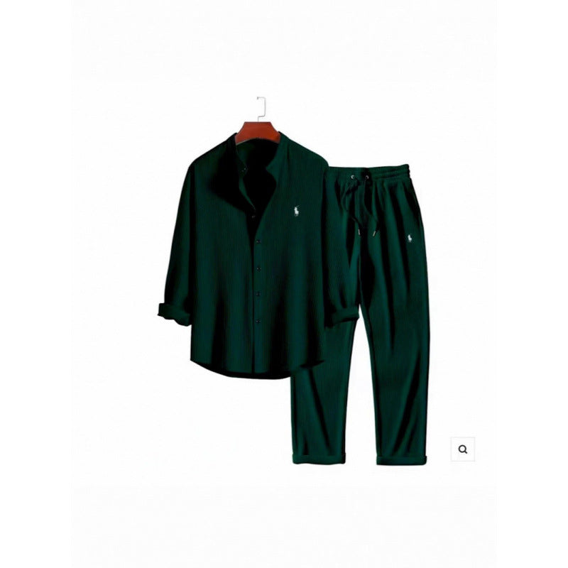 Women's pajama set with elegant shirt and comfortable pants Lune London
