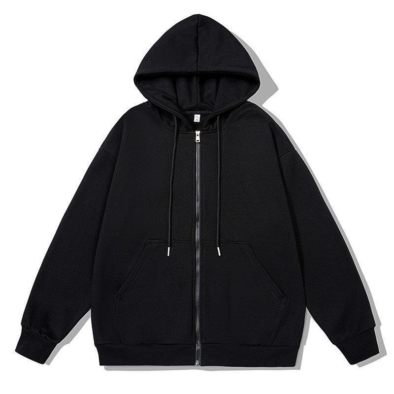 Women's zip hoodie with practical pockets and soft inner lining Chic & Stil