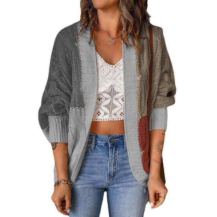 Women’s vest with a trendy color block design and deep pockets Lune London