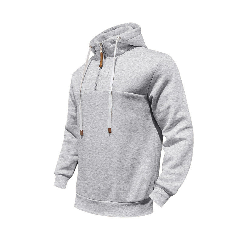 Men's Sweatshirt with modern zipper design Lune London