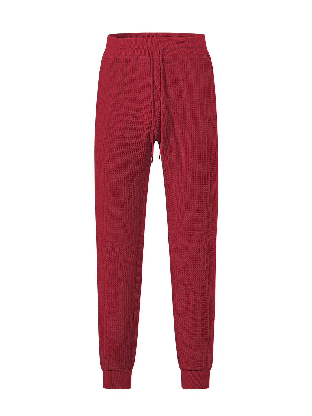 Lune London Men's waffle structure athletic jogger pants
