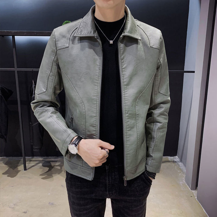 Casual faux leather jacket for men Amarae