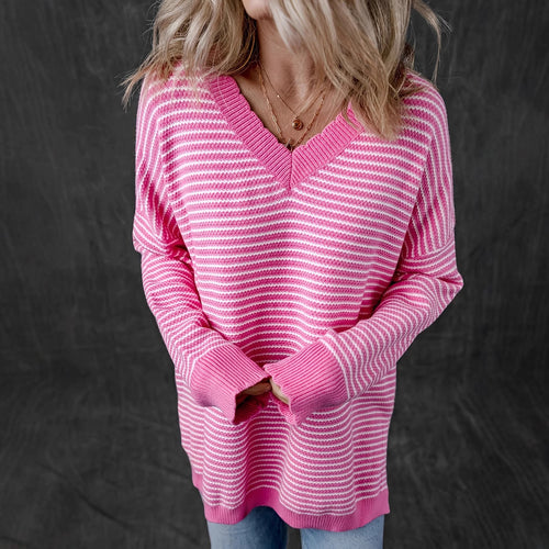 Ladies V neck sweater Amarae