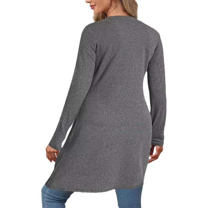 Asymmetrical long sleeve shirt for women Lune London