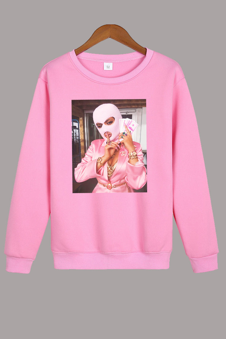 Women's sweatshirt with urban graphic design Amarae