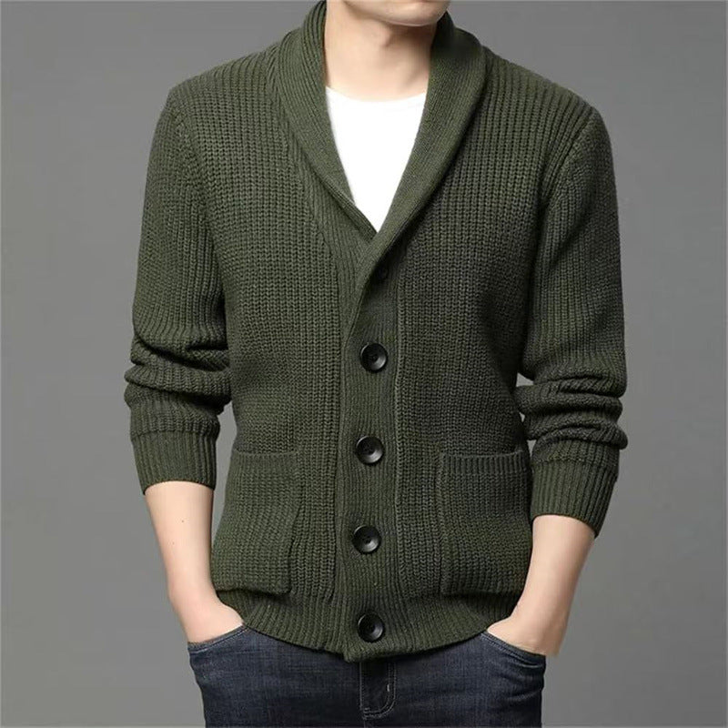 Men's mesh jacket with deep collar and practical pockets Lune London